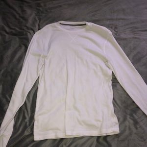 Men’s Large White Long-Sleeve T-Shirt